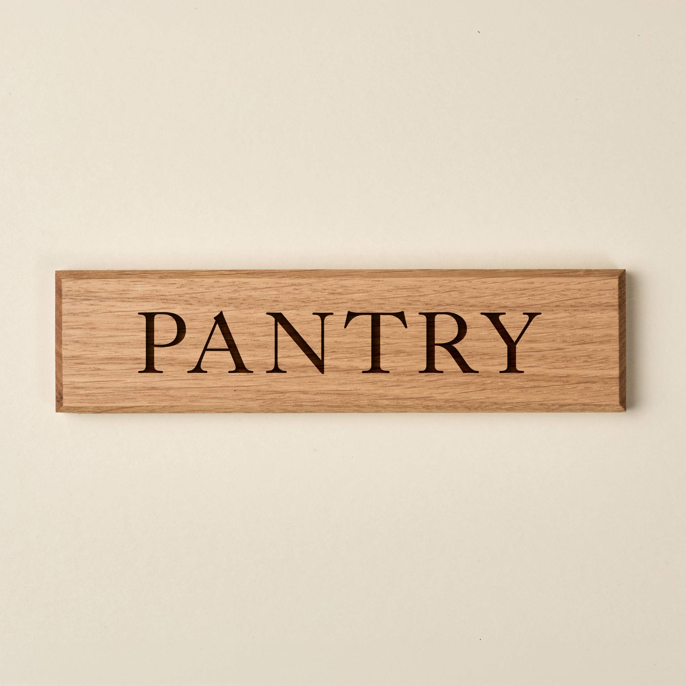 Oak Door Name Plates & Personalised Interior Room Signs