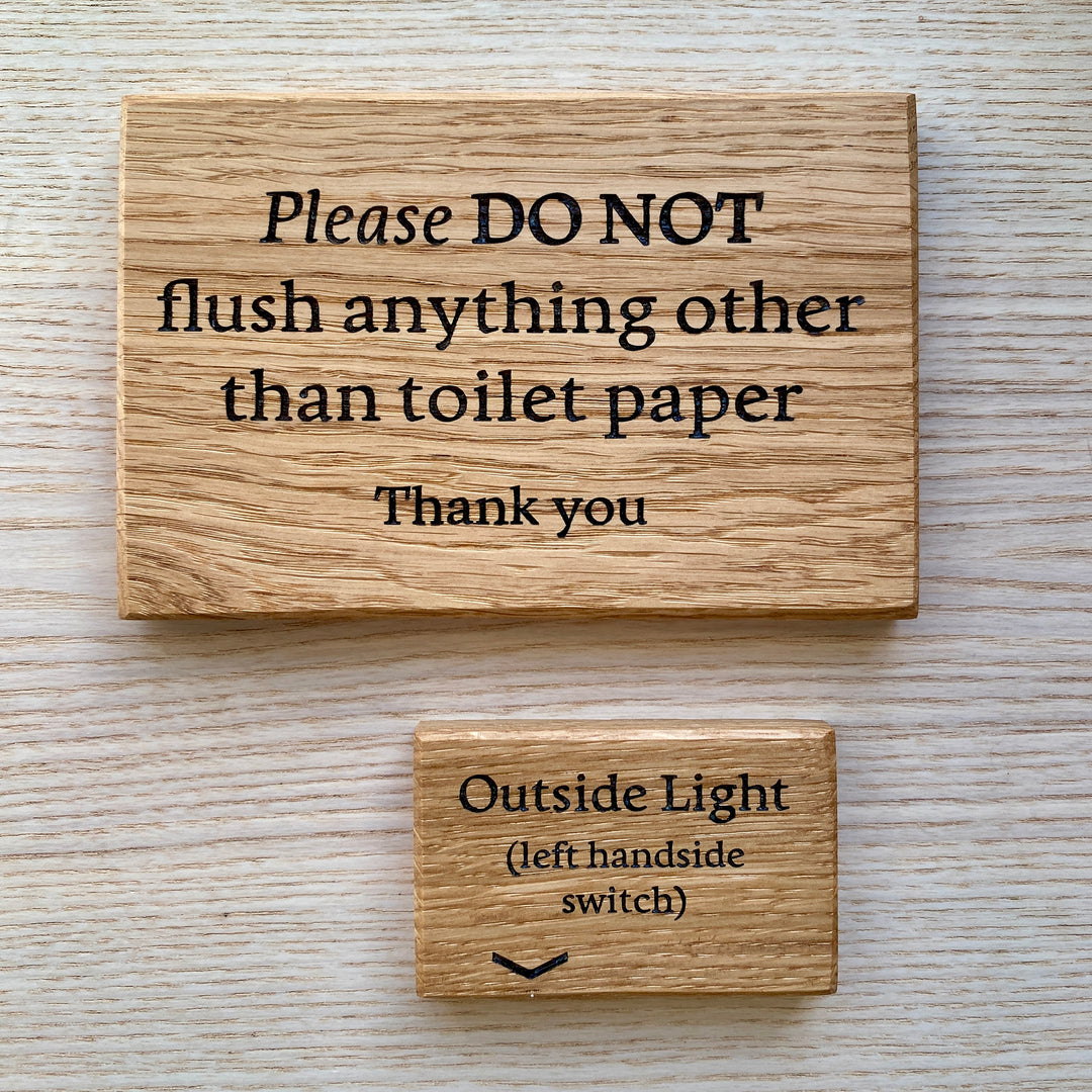 Polite Notice Sign - Information Sign
